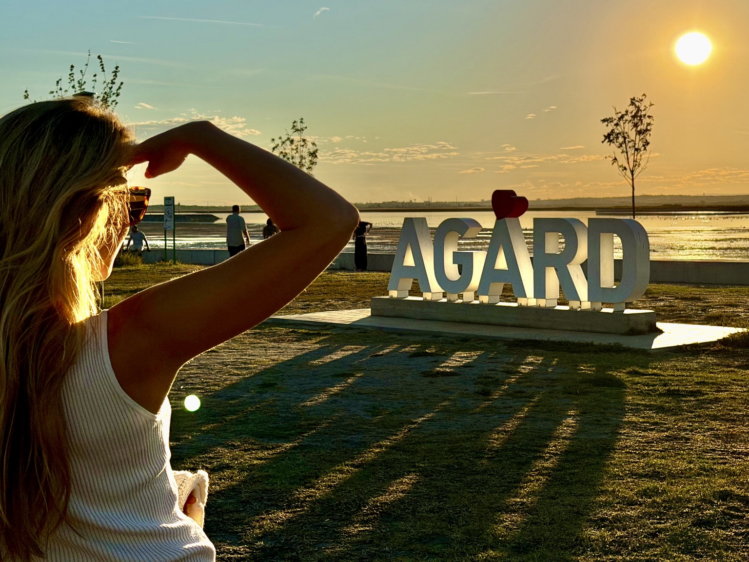 Agárdi naplemente